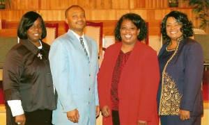 Eangelist Teresa Royal, Elder Jeffrey Moses, Evagelist Pam Toyer, Evagelist Debra Humphrey